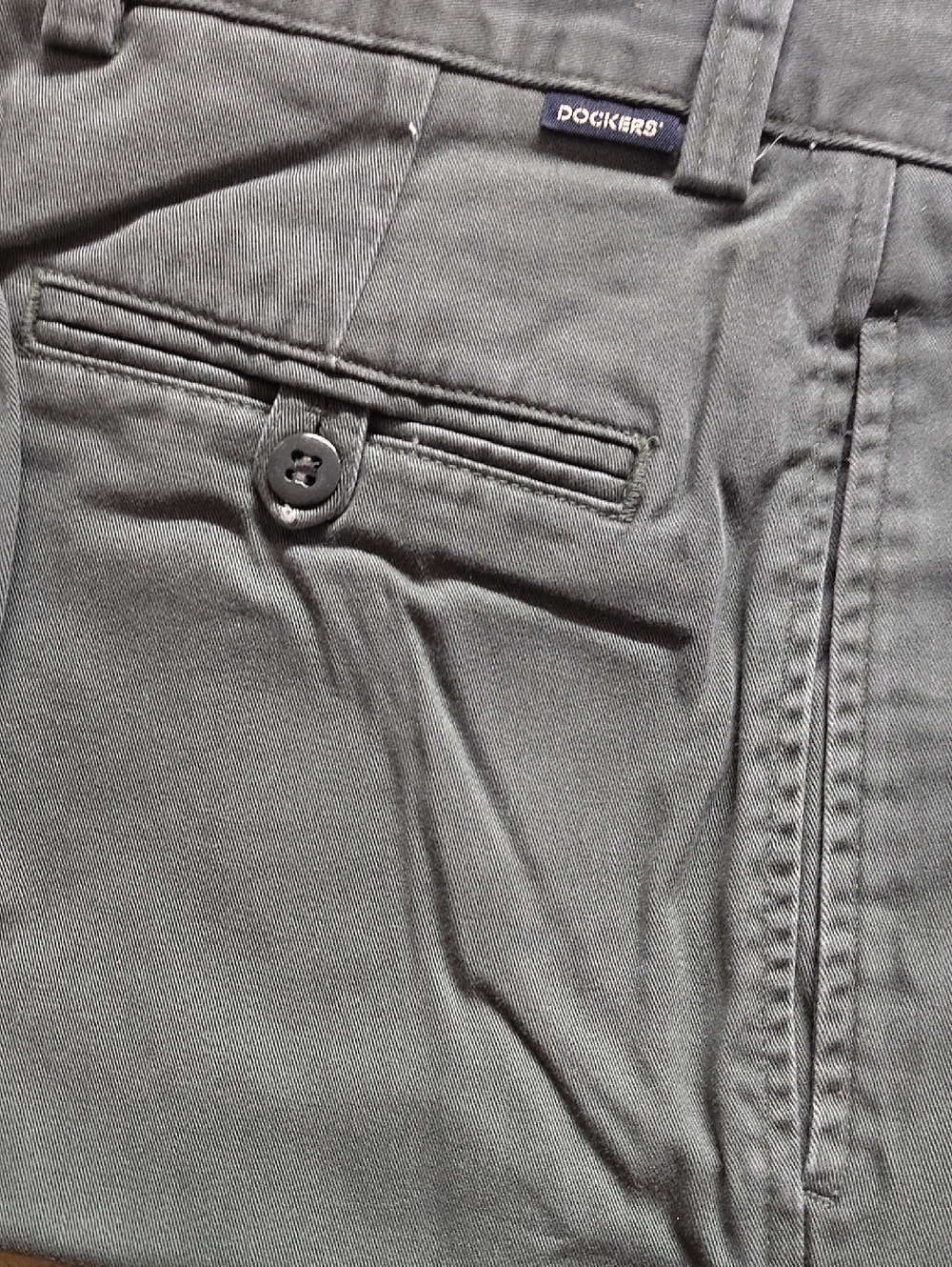 Dockers Olive-Grey Casual Chino Pants